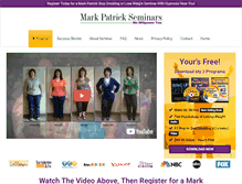 Tablet Screenshot of markpatrickseminars.com